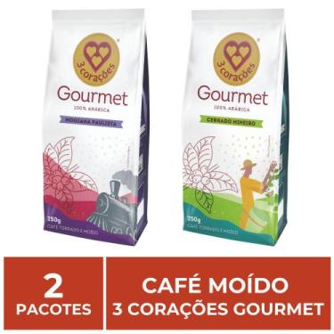 Imagem de 2 Pacotes De 250G, Café Moído, Três Corações Gourmet