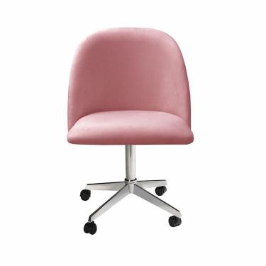 Imagem de Poltrona Escritório Gaia Giratória com Rodinhas Decoração Home Office