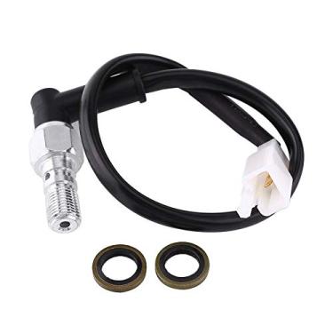Imagem de Conjunto de interruptor de luz de pressão de freio hidráulico para motocicleta, interruptor de luz traseira universal para motocicleta, scooter, ciclomotor, sujeira e quadriciclo (M10 × 1,25 mm)