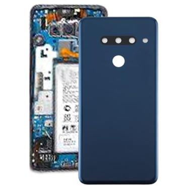 Imagem de YUNCHAO Acessórios telefônicos Tampa traseira da bateria para LG G8 ThinQ / G820 G820N G820QM7, KR Version Substituição do telefone celular