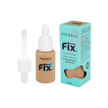 Imagem de Base Líquida Soft Matte Fix Vizzela 08 30ml