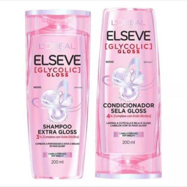 Imagem de Lançamento Kit Glycolic Gloss Shampoo+Condicionador 200ml - Loreal