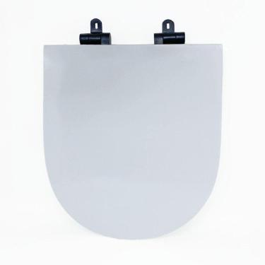 Imagem de Assento Sanitário Poliéster para Louça Link/carrara/belle Époque deca Slow Close Black Matte Branco