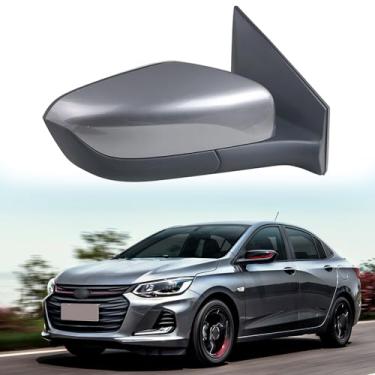 Imagem de Espelho lateral do passageiro adequado para Chevrolet Onix 2020, 2021, 2022, 2023, 2020, 2023, conjunto de espelho lateral, retrovisor, lente elétrica ajustada