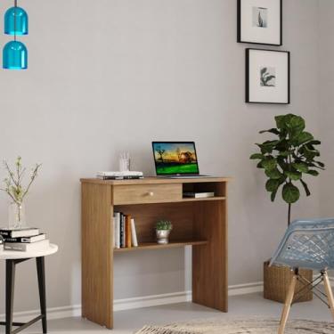 Imagem de Escrivaninha pequena com gaveta para Estudo Home Office Quarto Escritorio - Cores