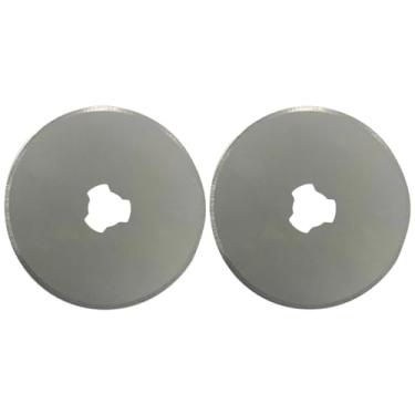 Imagem de Lâminas de Corte Cortador Circular Disco 45mm kit com 2 - Artesanato Patchwork