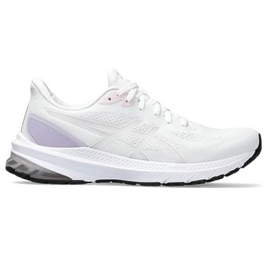 Imagem de ASICS Tênis de corrida feminino GT-1000 12, Branco/Cosmos, 36