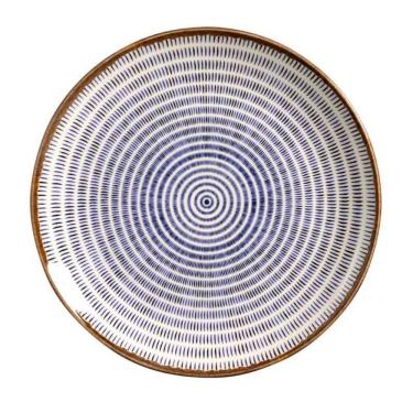 Imagem de Jogo De Pratos Rasos Em Cerâmica Coup Asteca Com 6 Peças 28cm Porto Brasil