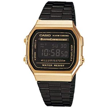 Imagem de Casio Coleção de relógio unissex para adultos A168WEGB-1BEF