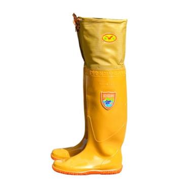 Imagem de Waders Botas Leves De PVC À Prova D'água Para Homens E Mulheres, Botas De Pesca Ao Ar Livre, Caça E Vadeamento, Fáceis De Calçar/tirar(38 EU)