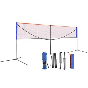 Imagem de Rede Portátil De Badminton Com Suporte, Rede Leve De Pickleball De Tênis 10/14/17/20 Pés, Para Esportes Internos E Externos (Size : 6.1m/20ft)
