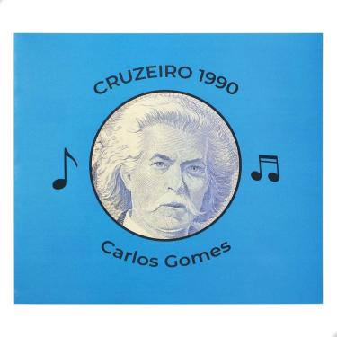 Imagem de Folder Encarte para Cédula de 5000 Cruzeiros 1990 - 1993
