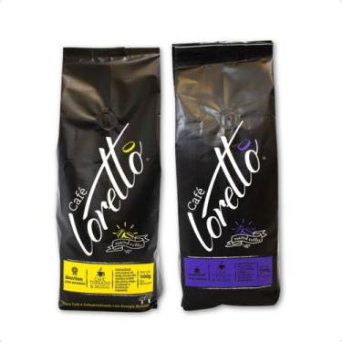 Imagem de Café Torrado e Moído Arábica Bourbon Gourmet Loretto 1 Kg - Loretto Ca