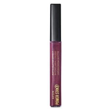 Imagem de Avon - Power Stay Matte Glitter Batom Líquid Marsala Rad 7Ml