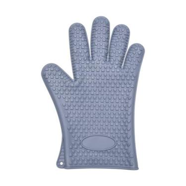 Imagem de Luva De Cozinha Luva De Silicone Forno Fogão 1 Unidade - Unyhome, Cinz