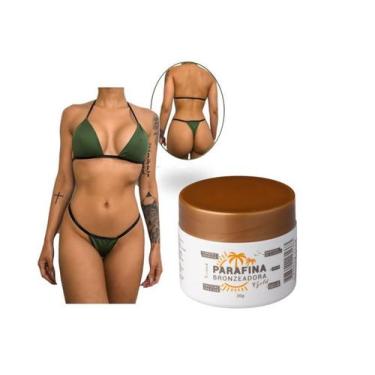 Imagem de KIT Parafina Bronzeadora Gold Lorkin 30G Com Biquíni para Marquinha ti