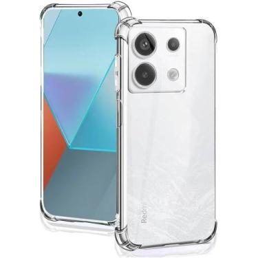Imagem de Capa Capinha Anti Impacto Transparente Para Xiaomi Redmi Note 13 Pro 5