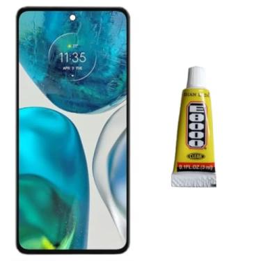 Imagem de Tela Display Lcd Touch Frontal Para Moto G52 Cola 3ml