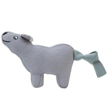 Imagem de Brinquedo para Cães Pelúcia Tutelo Urso - Cor Cinza