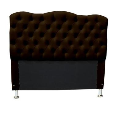 Imagem de Cabeceira Super King 198 Cm Para Cama Box Casal Agnes  - Suede - Sv De