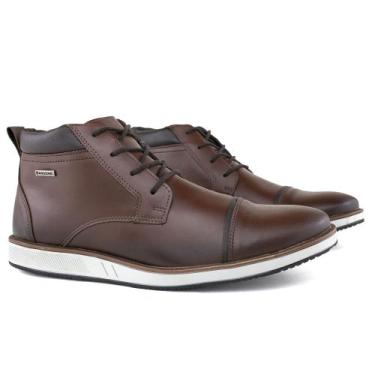 Imagem de Bota Casual Coturno Masculino Half Cab Ajuste em Cadarço - Bardone, Ca