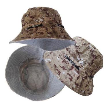 Imagem de Bucket Hat Balde Chapéu Street Style Camuflado Digital - oem