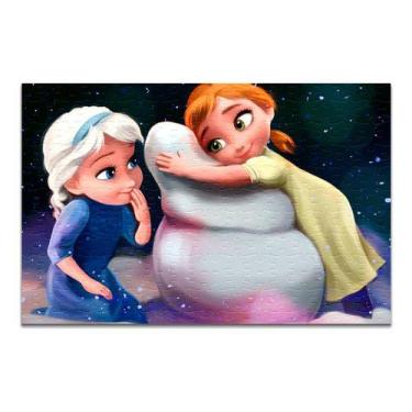 Imagem de Quebra-cabeça Frozen Personalizado 60 Peças - Pomps Geek