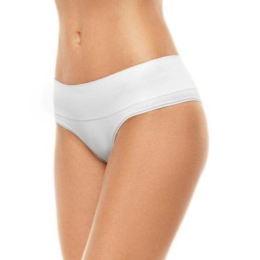 Imagem de Calcinha Loba 40018-001 sem Costura com Punho Soft - Lupo, Branco, M