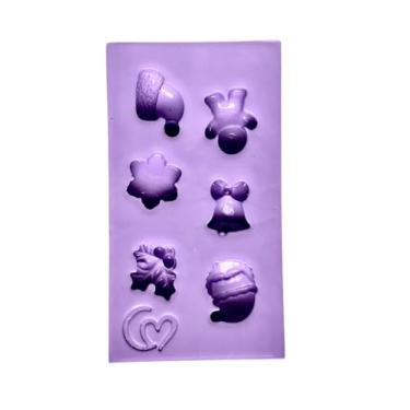 Imagem de Confeitaria dos moldes, F1800 MOLDE DE SILICONE NATAL CONFEITARIA BISCUIT