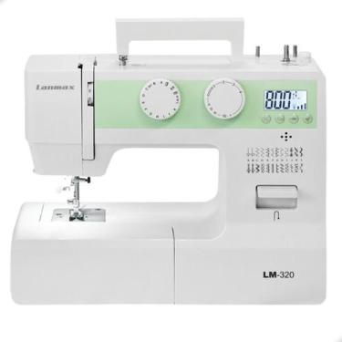 Imagem de Maquina De Costura Doméstica LM320 24 Pontos Lanmax Bivolt, Bivolt