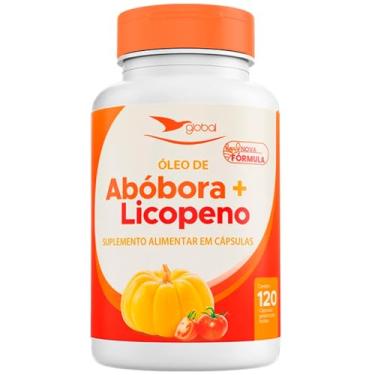 Imagem de Óleo de Semente de Abóbora com Licopeno Global Suplementos 120 Cápsulas