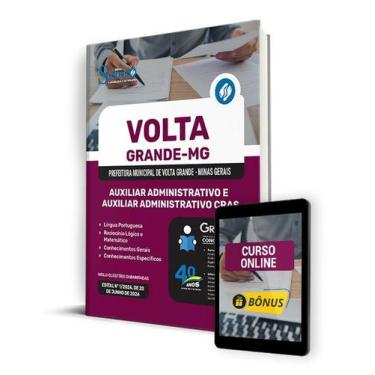 Imagem de Apostila Prefeitura de Volta Grande - MG 2024 - Auxiliar Administrativ
