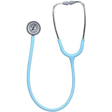 Imagem de Estetoscópio Littmann Classic III - Azul Marine Cetim com Inox 5912C