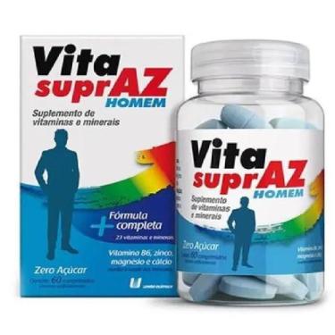 Imagem de Suplemento Vita SuprAZ Homem 60 Cp - União Química - União Quimica