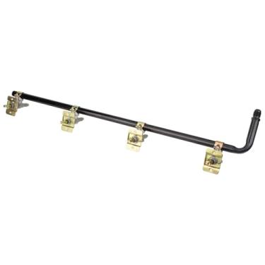 Imagem de Válvula de queimador de chapa com tubo de gás para estação de chapa de topo plano Blackstone de 91 cm 1554 1565 1836 1866, peças de substituição de válvulas de controle para acessórios de chapa