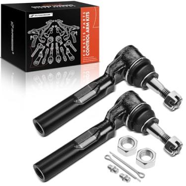 Imagem de A-Premium 2 x terminais de direção externos dianteiros, compatíveis com Chevrolet Silverado 1500 1999-2006, Silverado 1500 Classic 2007, GMC Sierra 1500 1999-2006, Sierra 1500 Classic 2007