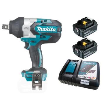Imagem de Chave Impacto 18v 3/4" Dtw1001 Com 2 Baterias 5ah Biv Makita