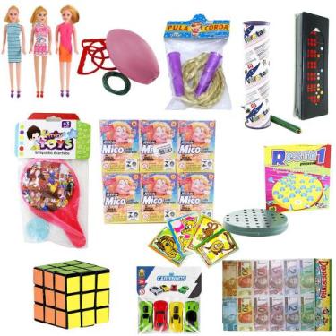 Imagem de Kit 114 Brinquedo Bonecas Barato Doação Prenda Revenda Atacado Present