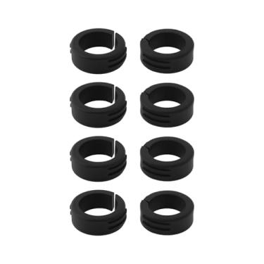 Imagem de LT Easiyl 8X Junta de montagem frontal para guidão de bicicleta Anel de arruela de 35 a 31,8 mm/35 a 25,4 mm Compatível com iGPSPORT GPS Edge Explore XOSS G/G+ Bike