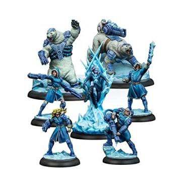 Imagem de Knight Models Batman Miniature Game: Mr. Freeze Crew: Cold As Ice – 35MM Scale - Unpainted – Ages 14+
