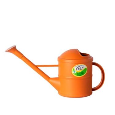 Imagem de Regador de Jardim Multicolorido, 7 Litros, Bico Longo, Kit com 6 Cores (Laranja)