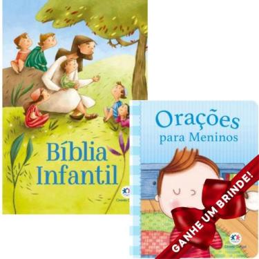 Imagem de Combo Livro Orações para meninos + Bíblia Infantil  Ciranda Cultural  