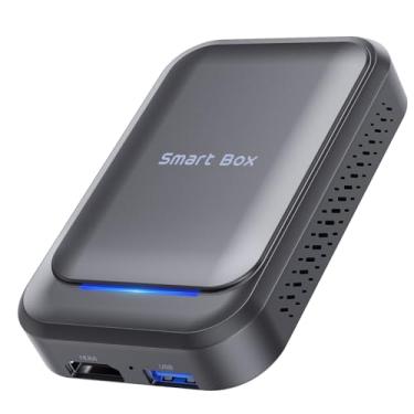 Imagem de Magic Box 4.0, Magic Box para carro com Google Play/Netflix/YouTube/TF&SIM Card/, Apple CarPlay/Android Auto Wireless CarPlay para carros com fio OEM