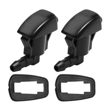 Imagem de 2 peças de limpador de para-brisa para limpador de para-brisa bico jato de spray compatível com Chevrolet Traverse, GMC Acadia, Saturn Outlook 25823360