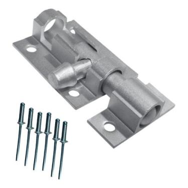 Imagem de Trinco Ferrolho Para Aluminio E Madeira Com Nota Fiscal - la plata, Pr