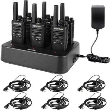 Imagem de Bateria Walkie Talkies Retevis RT68B (3ª geração RT68) 16 canais 30H