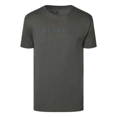 Imagem de Camiseta Reserva Outline Masculina Verde Escuro-Masculino