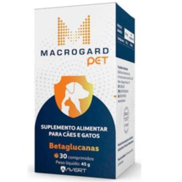 Imagem de Macrogard Pet Avert  Para Cães e Gatos  30 Comprimidos