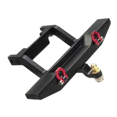Imagem de XHSESA CNC Aluminum Alloy Anti-Collision Front Rear Bumper for Traxxas 1/18 TRX4M RC Crawler (Rear Bumper)