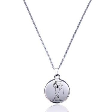 Imagem de Colar Medalha Malandro Zé Pilintra Terno Proteção Espiritual - Balaio 